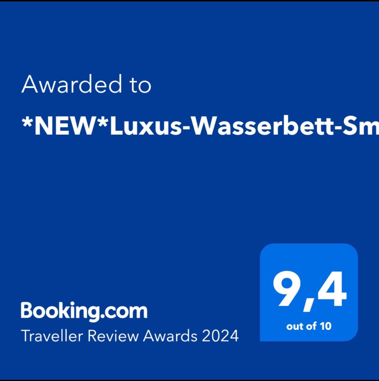 *new*luxus-wasserbett-smarttv-terrasse Apartment Magdeburg